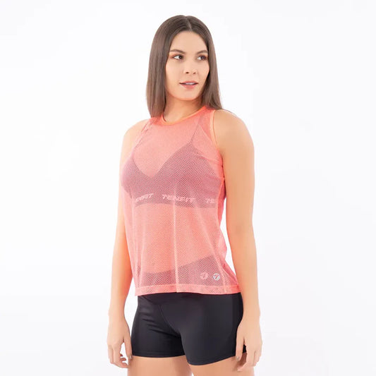 Blusa Deportiva Esqueleto Malla