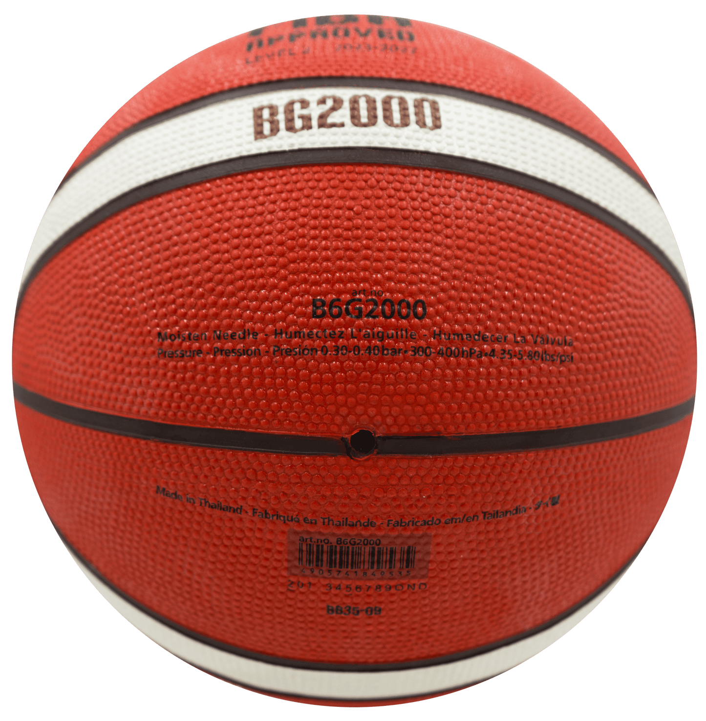 Balón de Baloncesto Molten BG2000 LEVEL 2