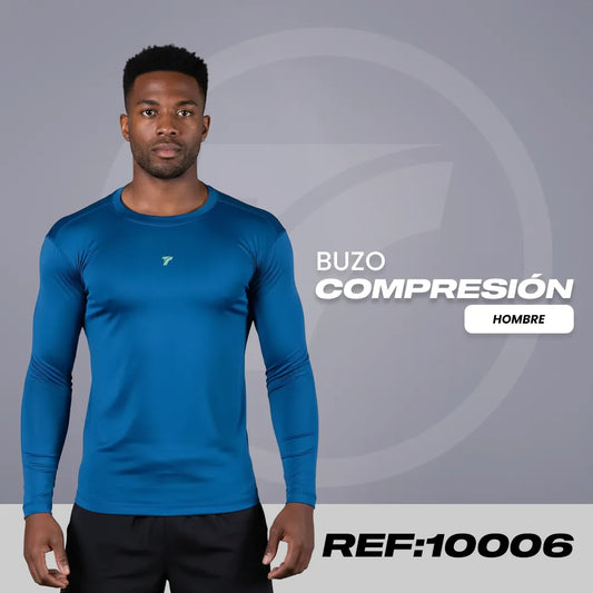 Buzo Compresion unicolor