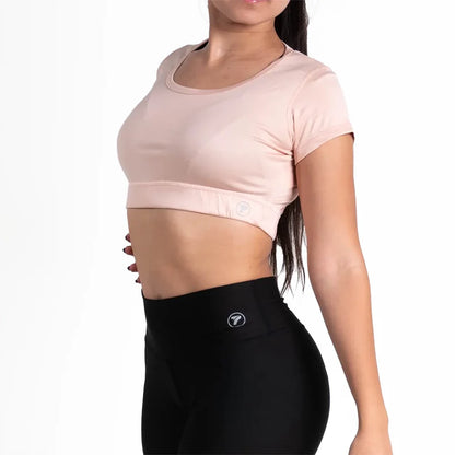 Buzo Top Manga Corta de Mujer