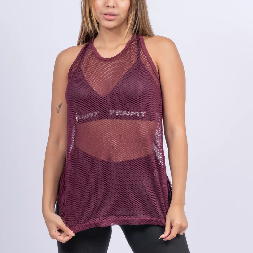 Blusa Deportiva Esqueleto Malla