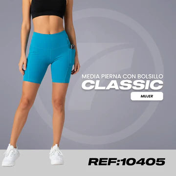 Short Media Pierna con Bolsillo Clasic
