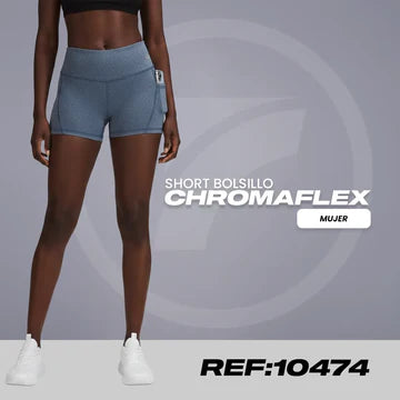 Short Deportivo con Bolsillo Chromaflex