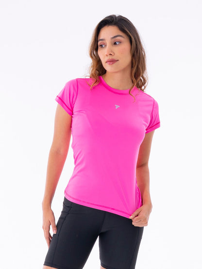 Camiseta de Compresión Manga Corta de Mujer