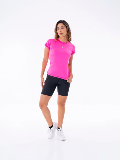 Camiseta de Compresión Manga Corta de Mujer