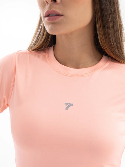 Camiseta de Compresión Manga Corta de Mujer