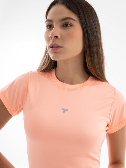 Camiseta de Compresión Manga Corta de Mujer