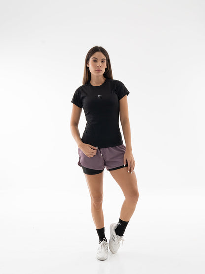 Camiseta de Compresión Manga Corta de Mujer