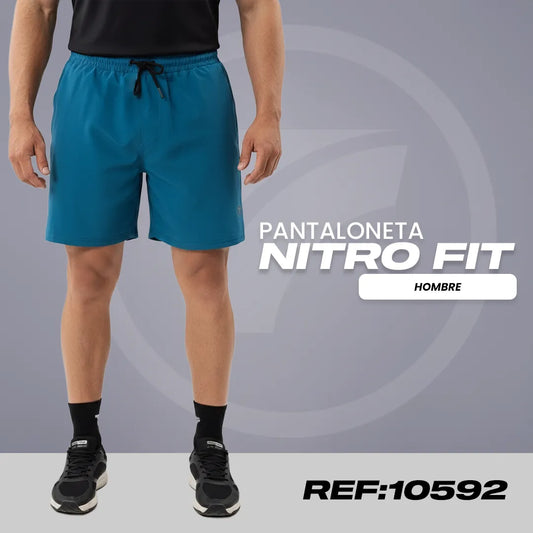 Pantaloneta Deportiva de Hombre Nitro-Fit M1