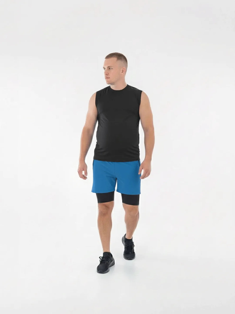 Pantaloneta Track Plus Size