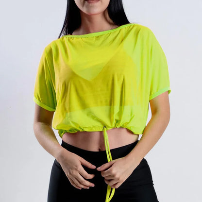 Blusa Deportiva Esqueleto Malla
