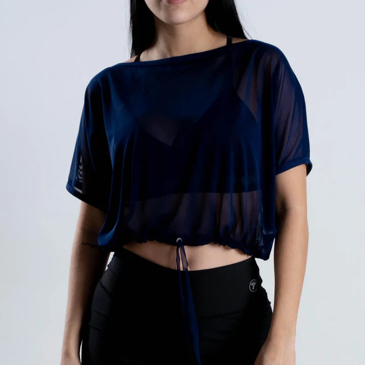 Blusa Deportiva Esqueleto Malla